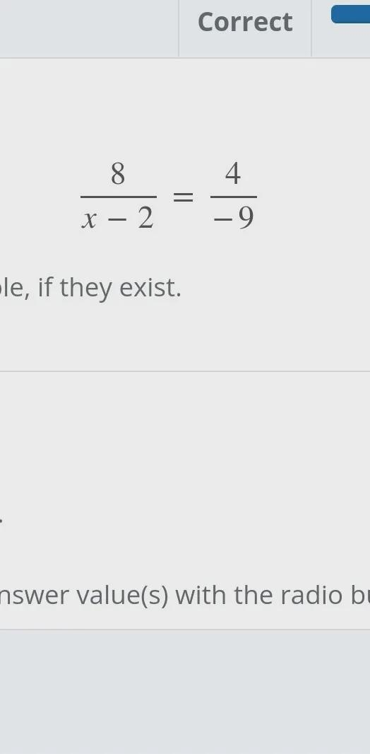 Hi, how do I state any restrictions for the variable, if they exist-example-1