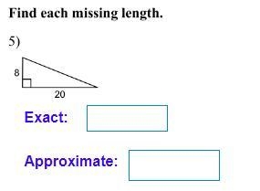 Find the missing length. Please put the explanation of how you solved it.-example-1