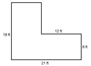 HELP PLEASE In this polygon, all angles are right angles. What is the area of this-example-1