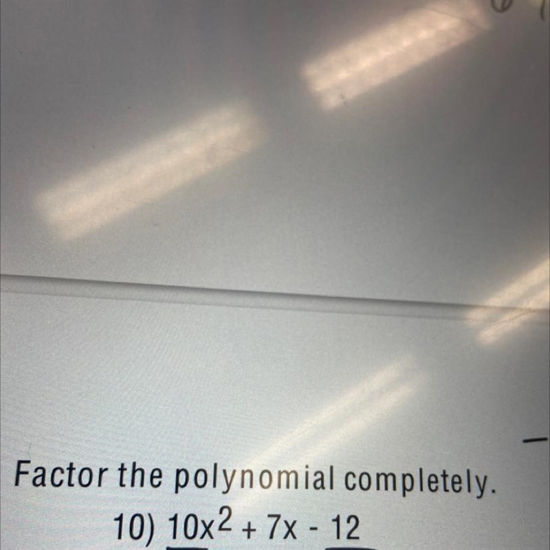 Please help me factor and please do not do grouping-example-1