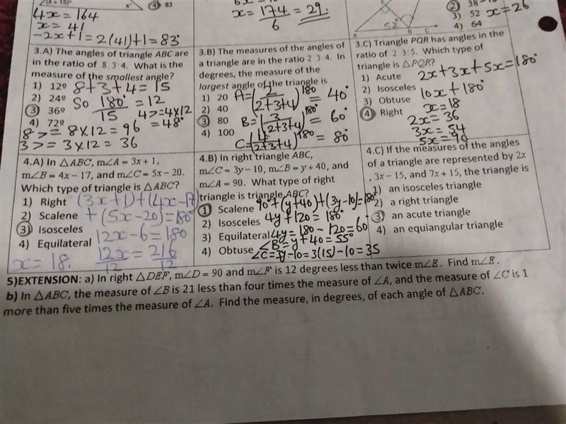 2-18 72 20=34-To=315)-10=35 5)EXTENSION: a) In right A DEF, m D = 90 and mZF is 12 degrees-example-1