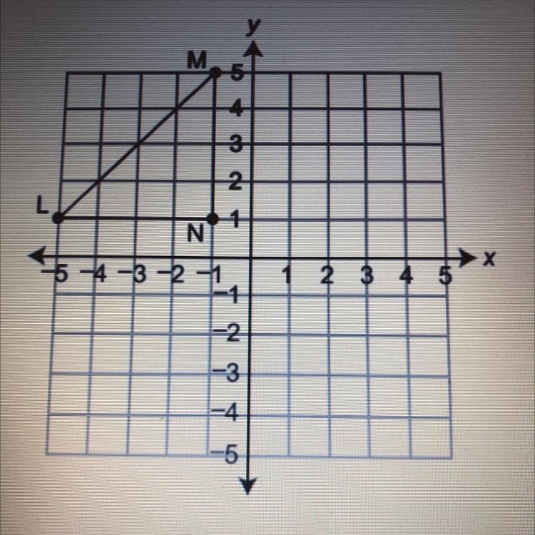 Two transformations are applied to the triangle to create triangle L'M'N' so that-example-1