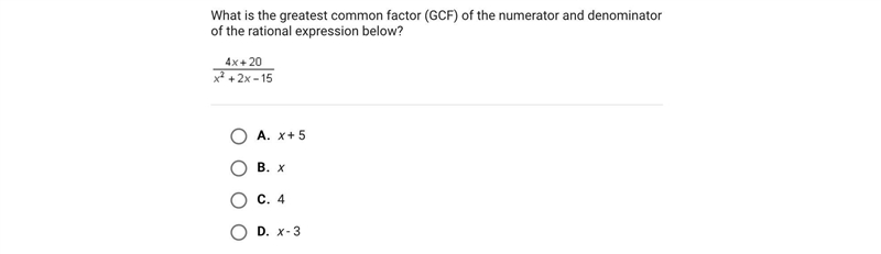 What is the greatest common factor (GCF) of the numerator and denominator of the rational-example-1