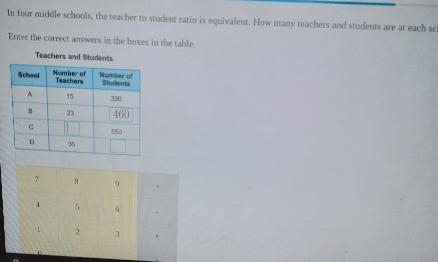 There are 550 students how many teachers were there be in ratio form-example-1