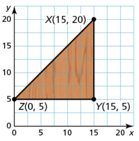 You are building a shelf that fits in a corner. In the figure, the entire shelf is-example-1