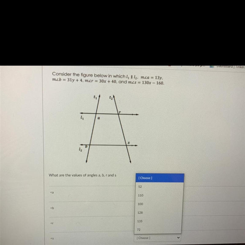 The answer choices apply for each letter answer. I just need a brief explanation with-example-1