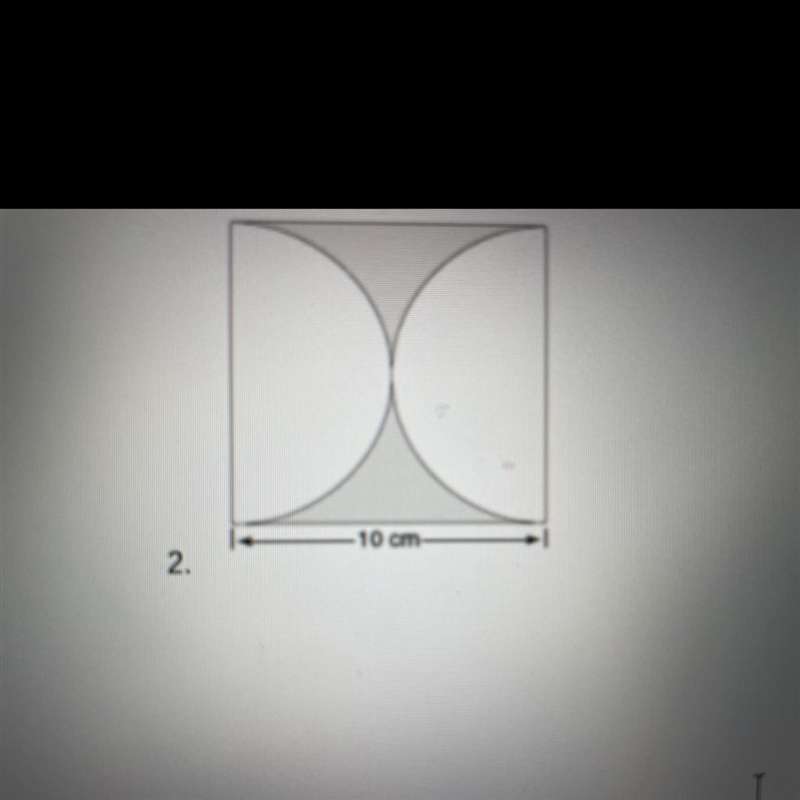 Find the area of the shaded region. Use 3.14 for pi, if needed. Round your answer-example-1