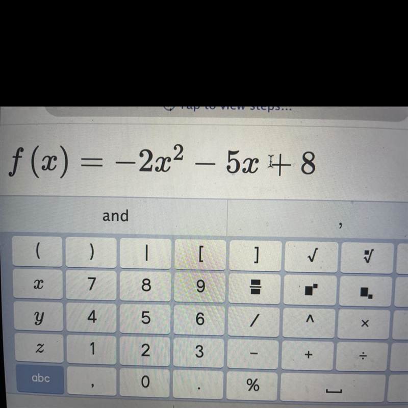 What is the equation of the tangent line that passes through the point (-2,10) for-example-1