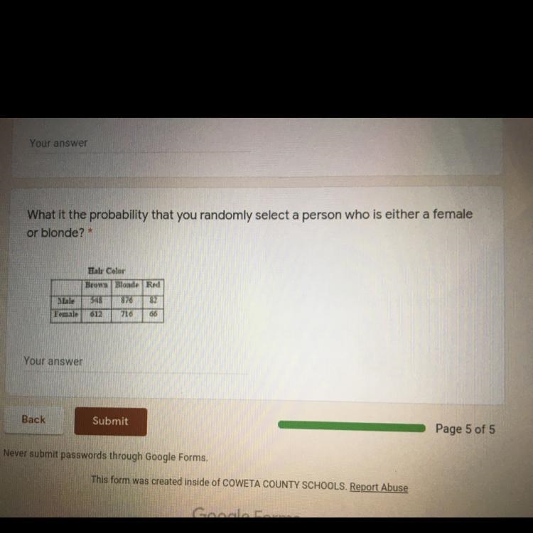 What it the probability that you randomly select a person who is either a femaleor-example-1