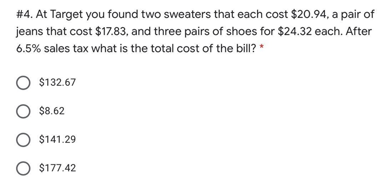 At Target you found two sweaters that each cost $20.94, a pair of jeans that cost-example-1