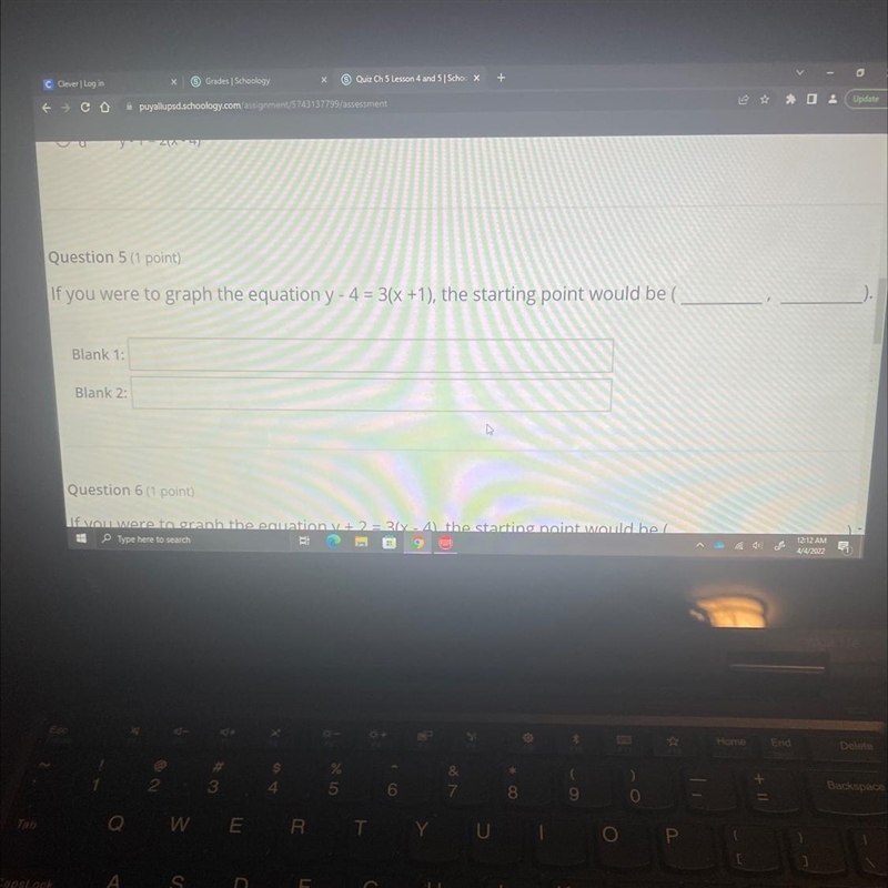 Find the answers to fill in blank 1. And blank 2.-example-1