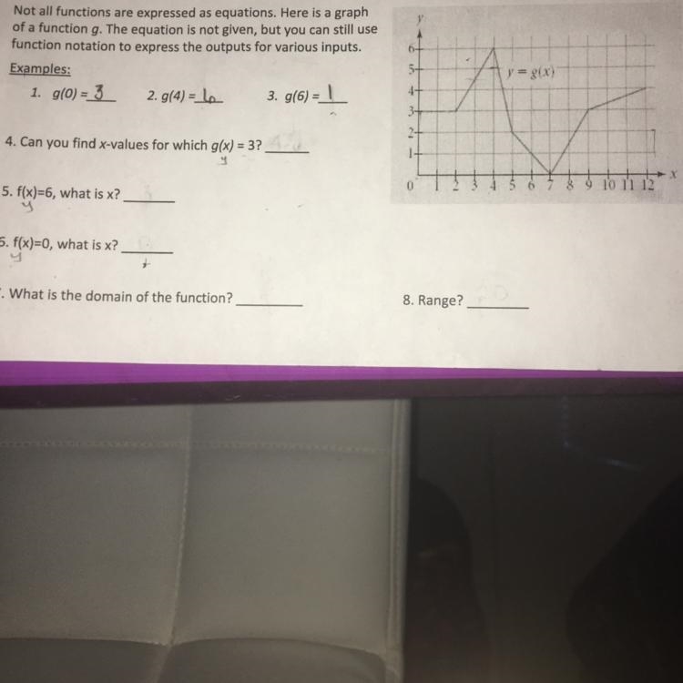 I need help with question 4-8, can you please help me?Use f(X) as g(X) for question-example-1