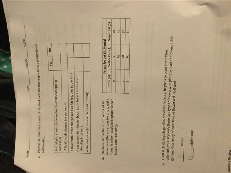 What’s the answer to 8 and 9-example-1