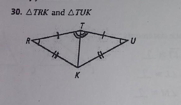 Can you conclude that the triangles are congruent? justify your answers.-example-1