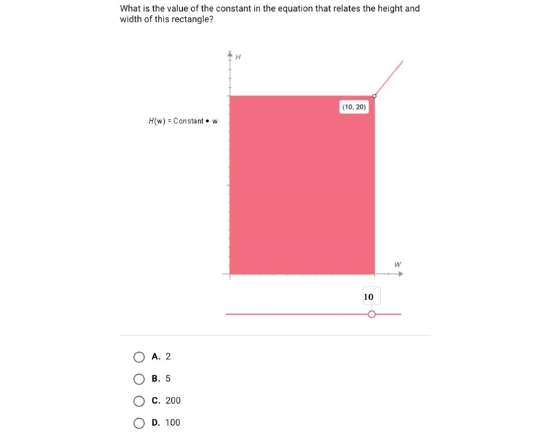 What is the value of the constant in the equation that relates the height and width-example-1