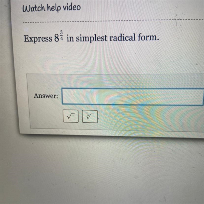 Express in simplest radical form.-example-1