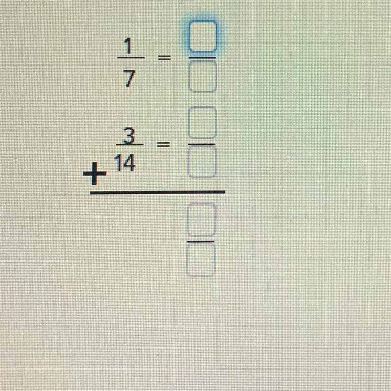 Convert these unlike fractions to equivalent like fractions and add them. You must-example-1