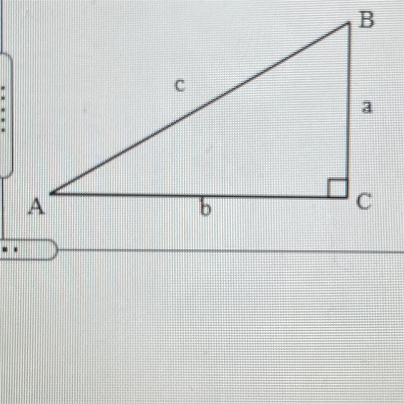 Find side c, B = 70 degrees, b = 19 ftRound to the nearest 10-example-1