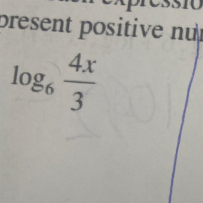 Write each expresión as a sum or difference of multiples of logarithms , assume the-example-1