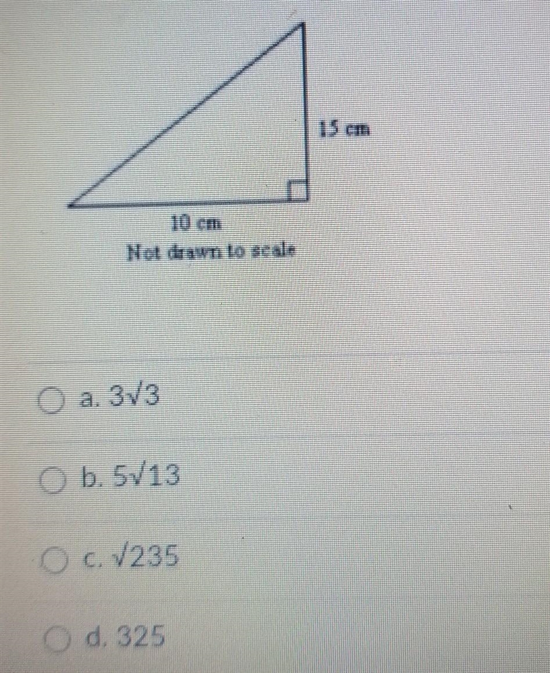 Find the length of the missing side if necessary, express your answer in simplest-example-1