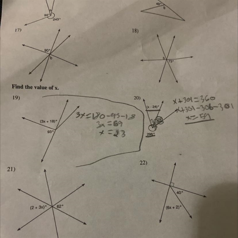 I need help with question 21 and 22-example-1