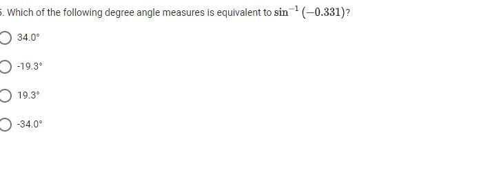 Which of the following degree angle measures is equivalent to-example-1