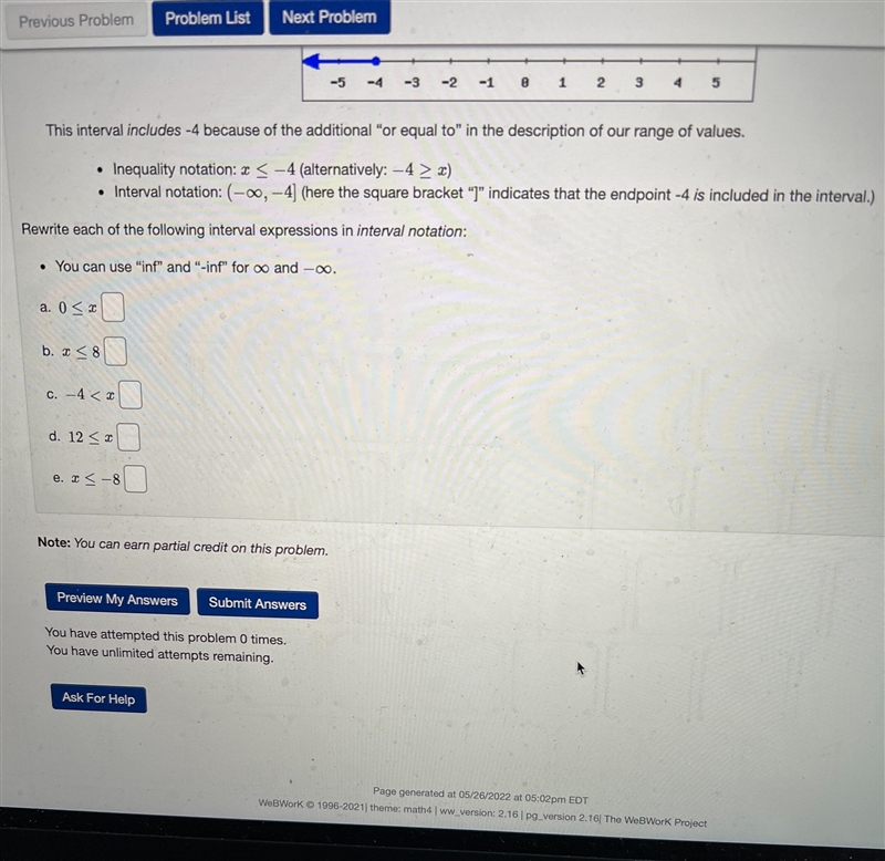 Rewrite each of the following interval expressions in interval notation:• You can-example-1