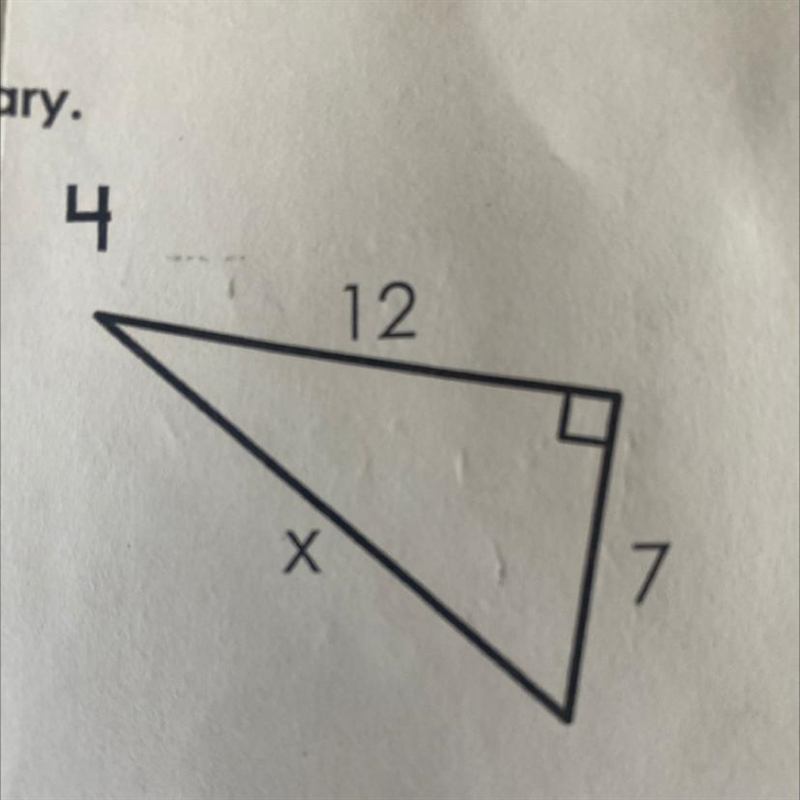 HELP PLEASE PYTHAGOREAN THEOREM-example-1