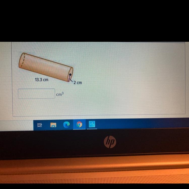 Find the volume of each cylinder. Round to the nearest tenth if necessary. Use 3.14 for-example-1