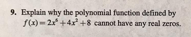 If you are not knowledgeable in college algebra please let me know so I may move on-example-1