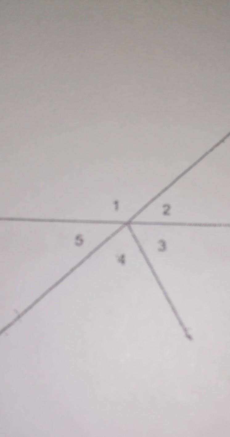 What angle is Supplementary to angle 2 and what are the Verticle angles in this picture-example-1