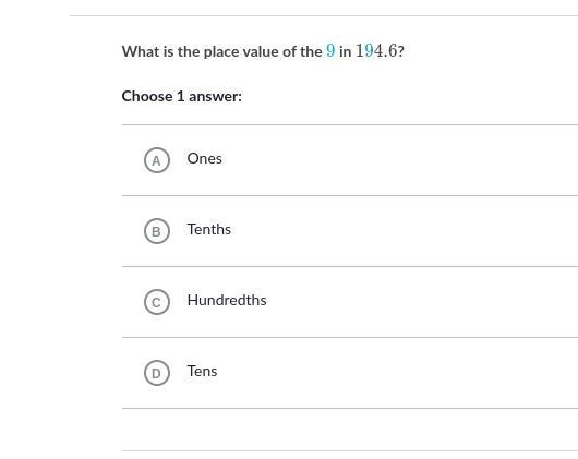 What is the place value?-example-1