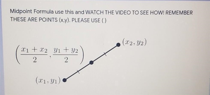 what's the midpoint for (-4,4) and (-2,2)what's the midpoint for (-1,1) and (5,-5)what-example-1