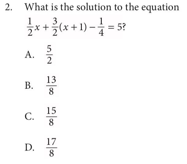 What is the solution to the equation ?5.In the xy-plane, a line crosses the y-axis-example-1