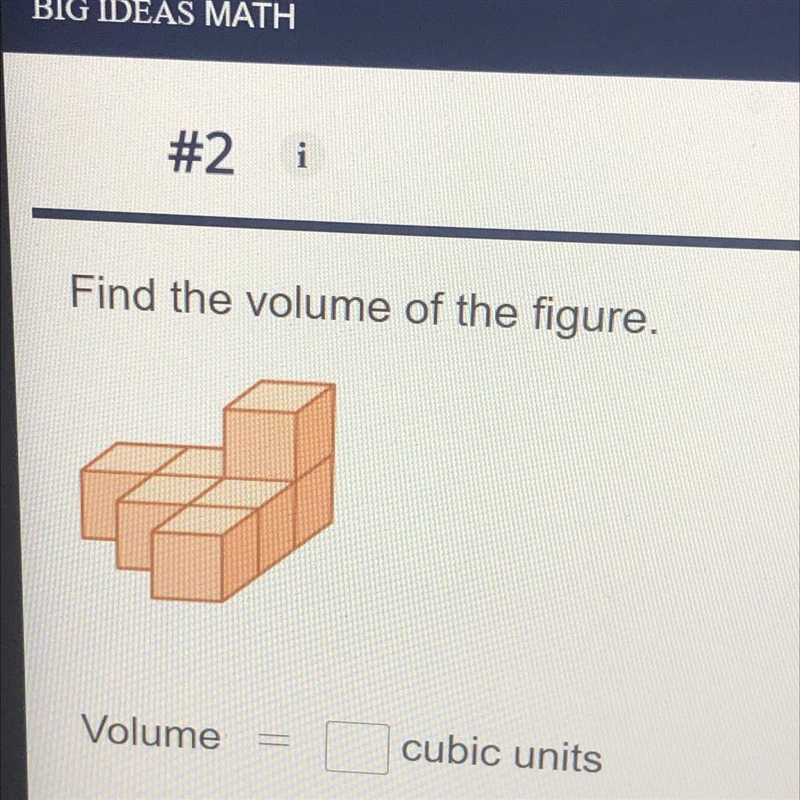 Can someone help me find the volume of this shape?-example-1