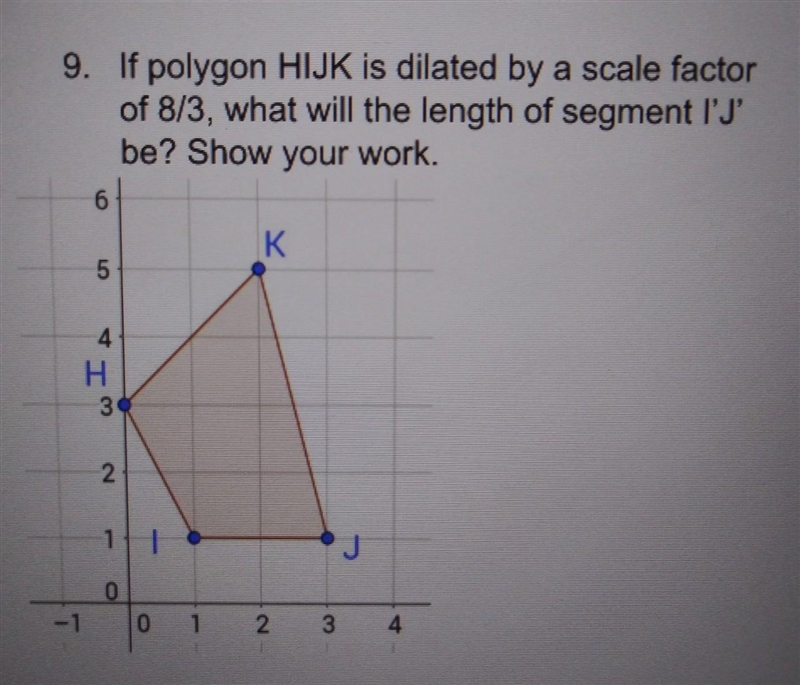 What will the length of segment I' J' be? ​-example-1