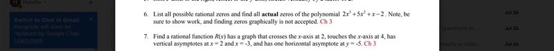 Please just answer question 6 and please explain step by step do not skip step please-example-1