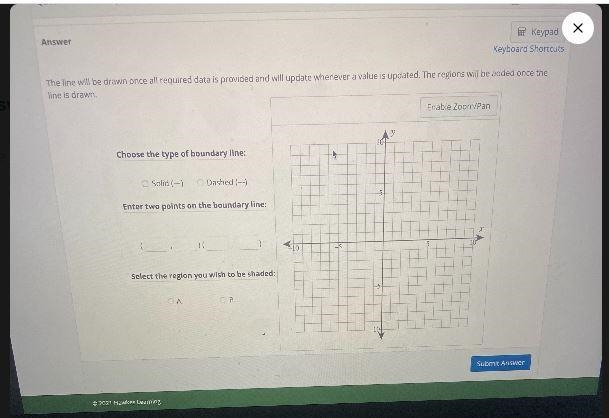 Solve the system of two linear inequalities graphically. Graph the solution set of-example-2