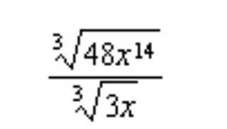 Hello, could you show me the steps to simplifying this problem?-example-1