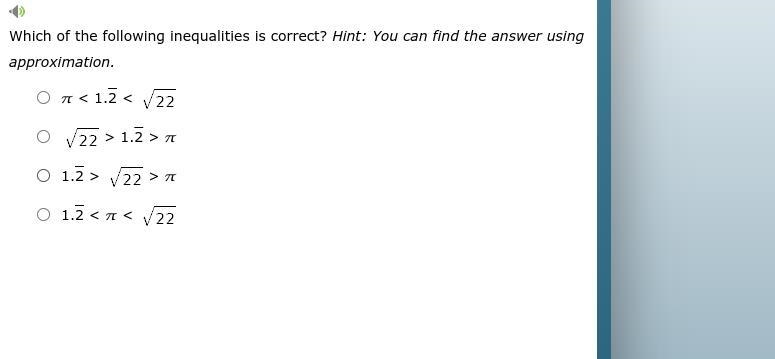 Which is the wrong one? BIGGER OR SMALLER help-example-1