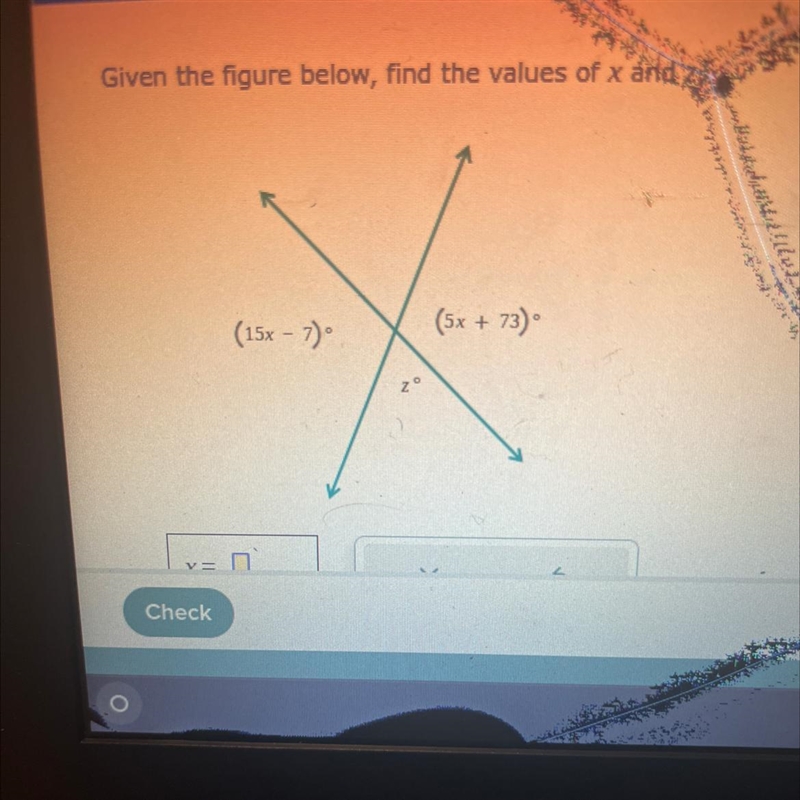 Find x and z PLEASE GELPPDBDBDSBSBSBSBS-example-1