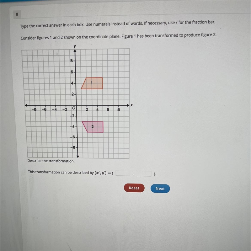 Need to know what the transformation of the figures shown can be described as.-example-1