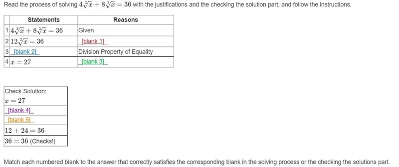 Review the attachments. Review the process of solving an equation and fill in the-example-1