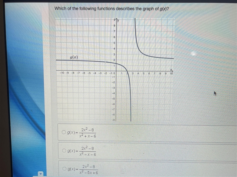 Hello, pre calc question on functions. Thanks for your help!-example-1