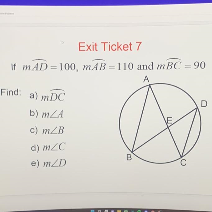 Please help find ALL the angles. Info in the pic.-example-1