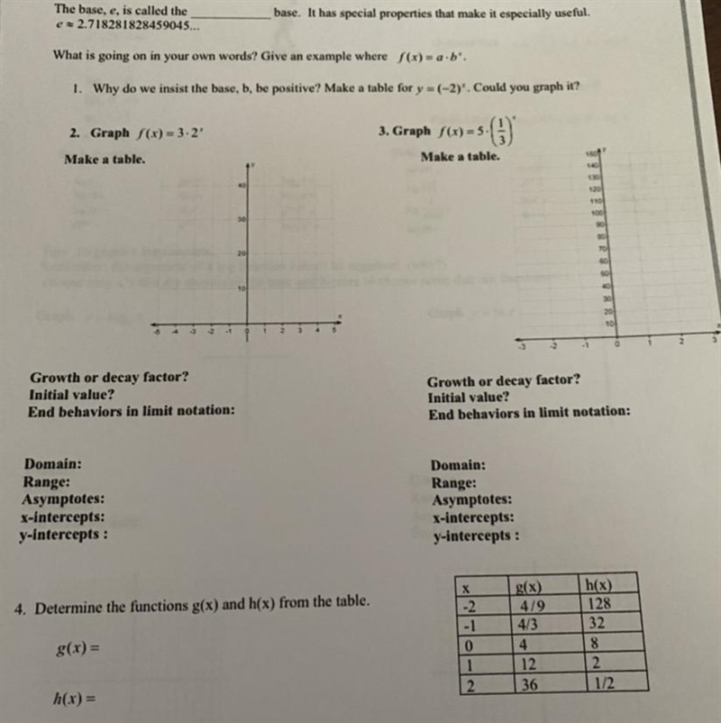 Can you please help me with #3 my highest y value on the graph is 150 and the max-example-1