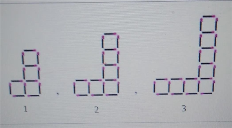 Ryan is building a matchstick sequence as shown below. how many matches will he use-example-1