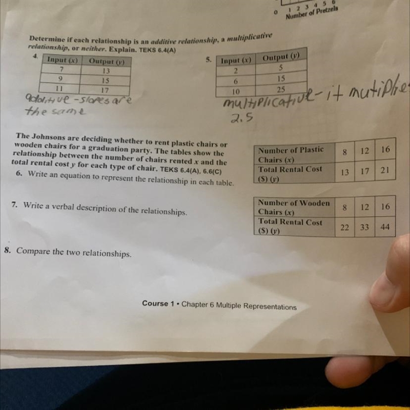 Numbers six seven and eight are all one big part need help please-example-1