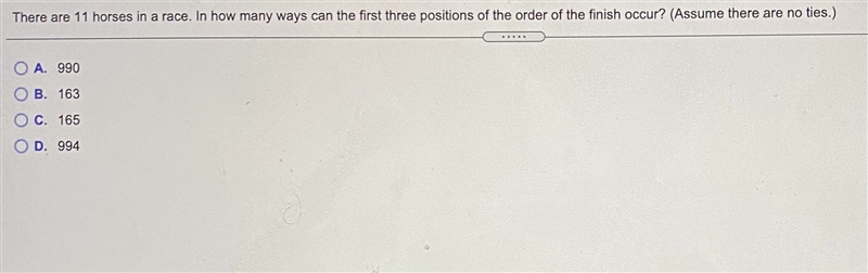 There are 11 horses in a race. In how many ways can the first three positions of the-example-1