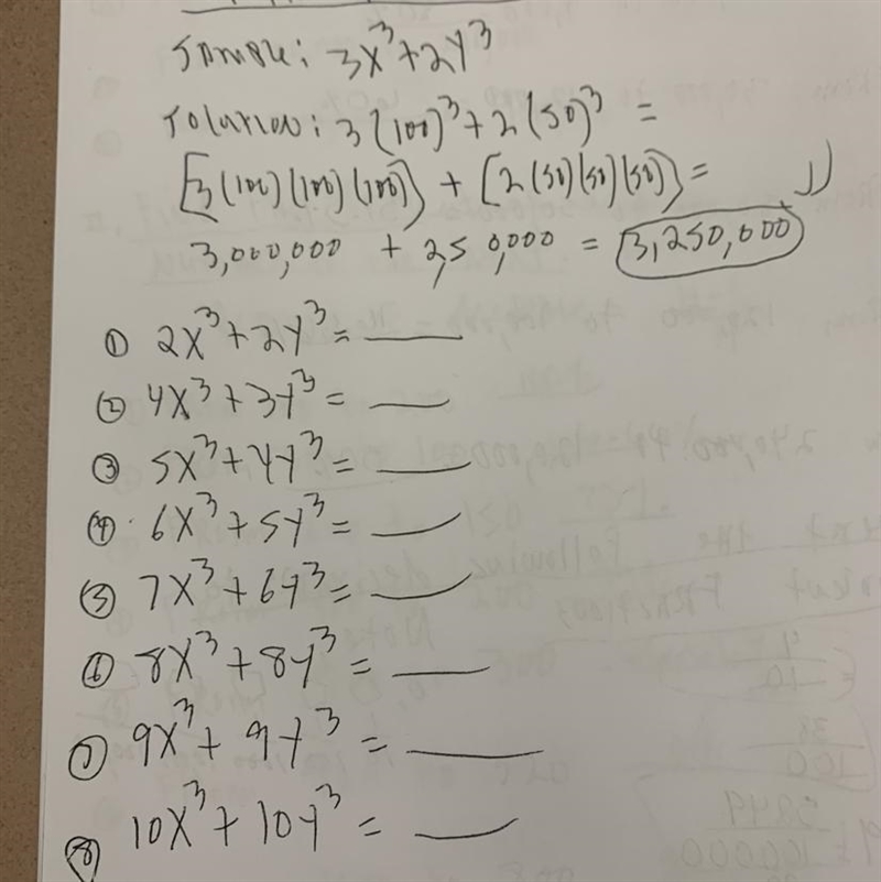 2. 4x^3+3y^3= 3. 5x^3+4y^3= 4. 6x^3+5y^3=-example-1